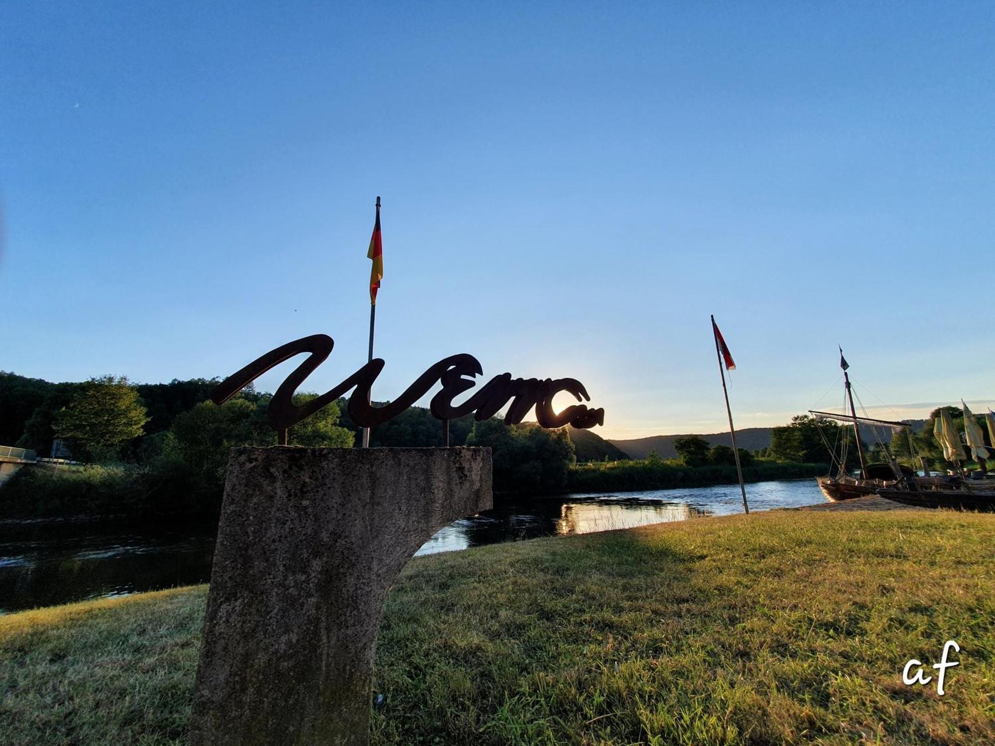 "Bedroo" Ferienwohnung Am Historischen Hafen Wanfried Exterior foto